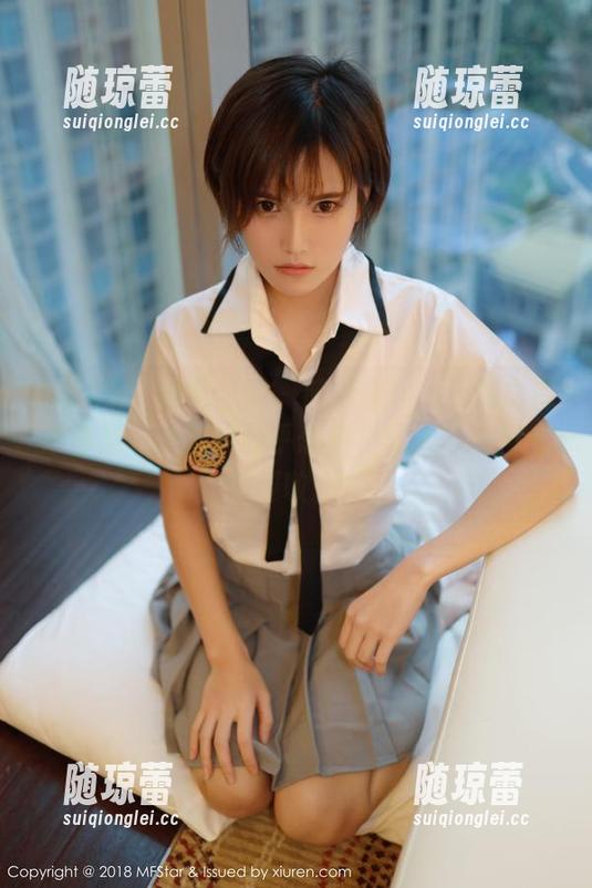 MFStar模范学院 - 萌琪琪Irene黑白魔法合集——美图超乎想象，让人不由自主想要收藏！