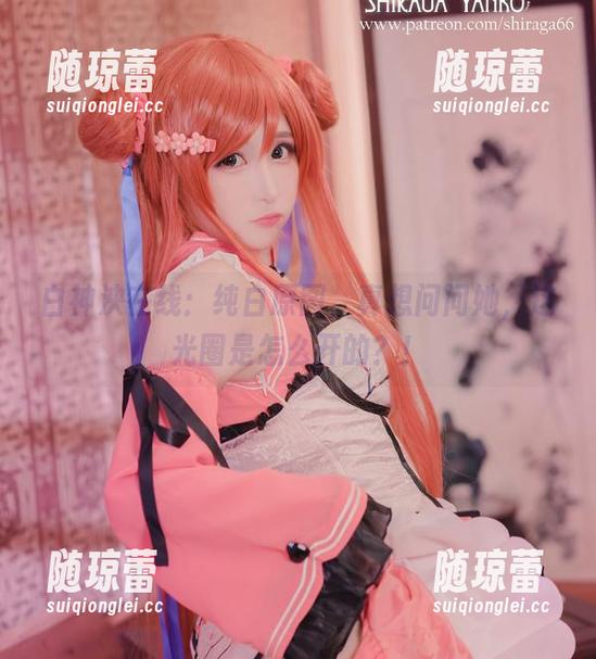 白神泱 白神泱在线:纯白原图,真想问问她,这光圈是怎么开的?!