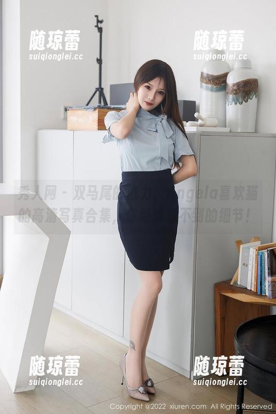 秀人网 - 双马尾的魅力，Angela喜欢猫的高清写真合集，你绝对想不到的细节！