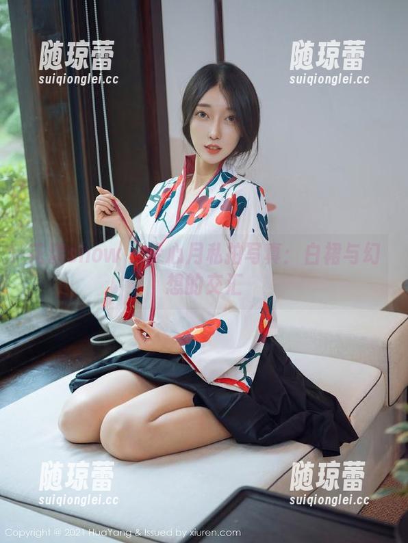 花漾show - 梦心月私拍写真：白裙与幻想的交汇